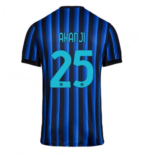 Inter Milan Manuel Akanji #25 Domácí Dres 2025-26 Krátký Rukáv Inter Milan Manuel Akanji #25 Domácí Dres 2025-26 Krátký Rukáv
